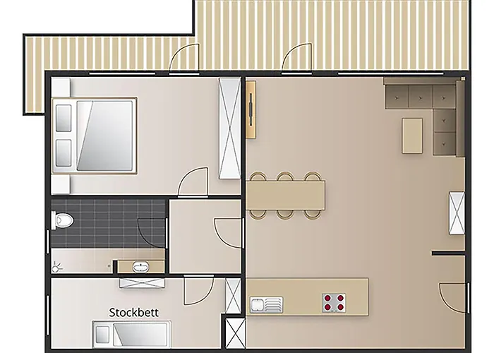 Διαμέρισμα Wohnung Edelweiss - Urlauben Im Zentrum Von Fischen